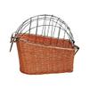 The description Our wicker basket has maximum durability Due to its rear mount design we provide 18inch high basket cage to keep your pets safe. And the basket is suitable for dogs market items picnics which is a great gift for that bike and dog love view 1