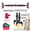 Pull-Up Bars Portable Horizontal Bar, Safe Non-Slip Door Corridor Hanging Fitness Equipment, with Children's Ring and Swing, 70-100CM, Load 300kg view 3