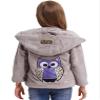 Agoky Big Girls Thicken Faux Fur Warm Coat Winter Outerwear Long Sleeve Outfit Fleece Ear Hooded Jacket Grey 12 Years view 3