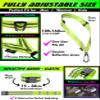 FREEMOVE Reflective SASH with 2 Reflective Arm Bands/Reflective Wristbands > Ultralight & Practical > Reflective Vest Gear for Your Visibility at Day & Night >for Dog Walking >for Women, Men, Kids view 3