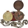 Engraved Brass Compass for I Know The Plans I Have for You Compass, Jeremiah 29 11, Baptism Gifts, Best Easter, Birthday, Mothers Day, Fathers Day, Graduation Gift, Wedding Gifts view 1