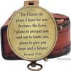 Engraved Brass Compass for I Know The Plans I Have for You Compass, Jeremiah 29 11, Baptism Gifts, Best Easter, Birthday, Mothers Day, Fathers Day, Graduation Gift, Wedding Gifts view 2