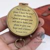 Engraved Brass Compass for I Know The Plans I Have for You Compass, Jeremiah 29 11, Baptism Gifts, Best Easter, Birthday, Mothers Day, Fathers Day, Graduation Gift, Wedding Gifts view 3