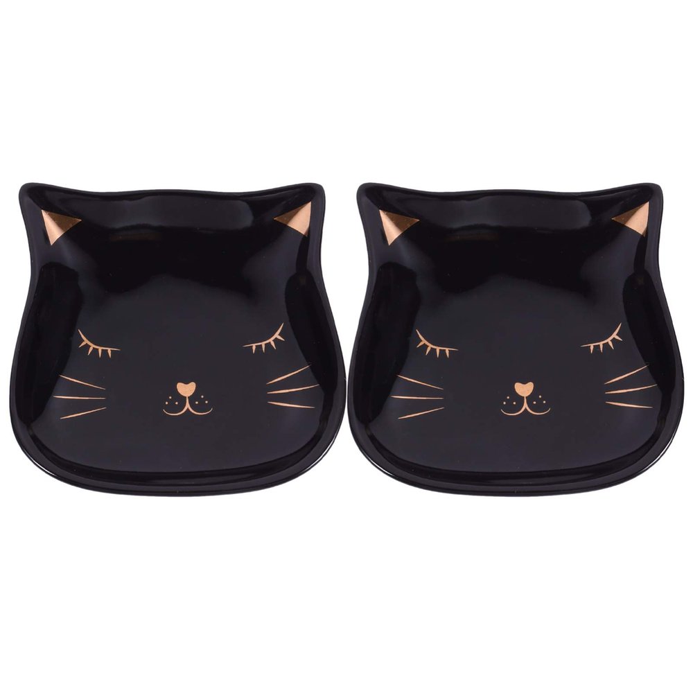2pcs Japanese Jewelry Plates Ceramic Storage Trays for Necklaces Earrings and Food Stylish and Unique Design for Weddings Birthdays and Anniversaries