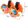 Durable Roller Skates, Skating ShoesAdjustable Strap Flashing Wheels ShoeSports Entertainment Toys for Children Over 6 Years Old,Blue view 2