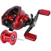Baitcasting Reel, 18+1 Bearing 6 Gear Centrifugal Magnetic Dual Brake 7.2:1 Gear Ratio Casting Baitcasting Fishing Reel (Left/Right Hand)(Right Hand) view 1