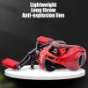 Baitcasting Reel, 18+1 Bearing 6 Gear Centrifugal Magnetic Dual Brake 7.2:1 Gear Ratio Casting Baitcasting Fishing Reel (Left/Right Hand)(Right Hand) view 4