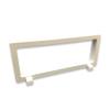 1 Qty - Ethereal-White 9" x 3.5" Rectangle 3D Suspension Jewelry Display Box - Freestanding - w/ 2-piece Packer Box included view 3