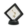 1 Qty - Midnight-Black 2.5" Polygon 3D Suspension Jewelry Display Box - Freestanding - w/ 2-piece Packer Box included view 1