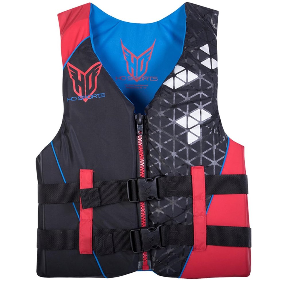 HO Mens Infinite CGA Life Jacket in Black / Red