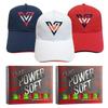Volvik Power Soft Explosive Ball Speed 2 Dozen (Green Color 24 Balls) Golf Balls Bundle with & 3 Color V-Logo Hats (White, Navy, Red) view 1