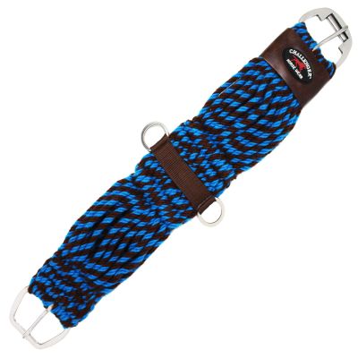 CHALLENGER Horse 36" Western 27 Strand Double Weave Two-Tone Mohair Straight Cinch 97RT10-36