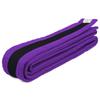 AAMA Color Belts with Black Stripe for Martial Arts - Taekwondo Karate Judo - Red w/Black Size 2 view 1
