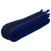 AAMA Color Belts with Black Stripe for Martial Arts - Taekwondo Karate Judo - Navy w/Black Size 0 view 1