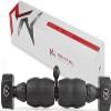 Mobility Wall- Stand Up Door Mounted Smooth Foam Roller for Soft Tissue Massage & Muscle Recovery for Exercise, Includes 1 Trigger Point Attachments view 1