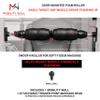 Mobility Wall- Stand Up Door Mounted Smooth Foam Roller for Soft Tissue Massage & Muscle Recovery for Exercise, Includes 1 Trigger Point Attachments view 2