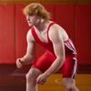 Matman USA The London Men's Wrestling Singlet Weightlifting Singlet (Red, 4X-Small) view 4