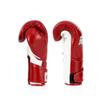 Fairtex BGV6 Angular Gloves: Premium Synthetic Leather Construction | Unique Design, Locked Thumb |Multi-Layer Padding |Ideal for Boxing, MMA, Kickboxing & More(Red/White/12oz) view 4