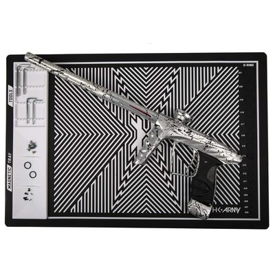 HK Army MAGMAT Magnetic Paintball Tech Mat (Black/White)