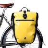 HUNTVP 27L Bike Pannier Bag Backpack Multifunctional Bicycle Bag Cycling Bicycle Rear Seat Trunk Pack Bag Bike Saddle Bag Backseat Pack Bag (Yellow) view 1
