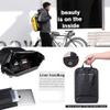 HUNTVP 27L Bike Pannier Bag Backpack Multifunctional Bicycle Bag Cycling Bicycle Rear Seat Trunk Pack Bag Bike Saddle Bag Backseat Pack Bag (Yellow) view 4