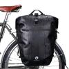 HUNTVP 27L Bike Pannier Bag Backpack Multifunctional Bicycle Bag Cycling Bicycle Rear Seat Trunk Pack Bag Bike Saddle Bag Backseat Pack Bag(Black) view 1