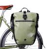HUNTVP 27L Bike Pannier Bag Backpack Multifunctional Bicycle Bag Cycling Bicycle Rear Seat Trunk Pack Bag Bike Saddle Bag Backseat Pack Bag(Army Green) view 1