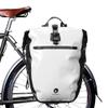 HUNTVP 27L Bike Pannier Bag Backpack Multifunctional Bicycle Bag Cycling Bicycle Rear Seat Trunk Pack Bag Bike Saddle Bag Backseat Pack Bag(White) view 1