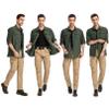 Mens Long Sleeve Shirts UV UPF 50 Sun Protection Hiking Fishing Safari Shirt Quick Dry Cool Utility Blouse (5052 Army Green XL) view 2