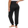 Narcissus Maternity Loungewear & Leggings - Black Maternity Joggers & Work Pants view 3