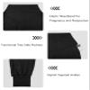 Narcissus Maternity Loungewear & Leggings - Black Maternity Joggers & Work Pants view 4
