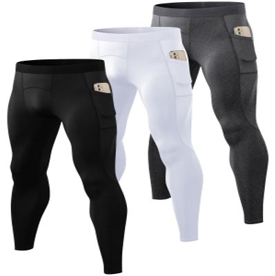 SPVISE Compression Pants Men Gym Leggings Workout Running Tights for Men Cool Dry Baselayer for Football Riding Basketbal