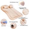 SAYGOGO SUV Air Mattress Camping Bed Cushion Pillow - Inflatable Thickened Car Air Bed Mattress with Air Pump Portable Sleeping Pad for Home Car Travel Camping Upgraded Version - Beige1 view 4