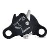 WILDKEN Climbing Ascender Fall Protection Belay Device Climbing Rope Grab for Rock Climbing Mountaineering Tree Arborist Expedition Caving Rescue Aerial Work (Black) view 2