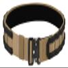 KRYDEX Quick Release Rigger MOLLE Belt 1.75 Inch Inner & Outer Tactical Heavy Duty Belt (CBBK, X-Large) view 1