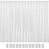 Vincita 14G Stainless Steel Bicycle Spokes (36 Pack) with Brass Nipples  Made in Europe  Rust-Resistant J-Bend Replacement Kit for MTB, E-Bike, Road & 700c Wheels (Select Length) view 1