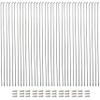 Vincita 36-Piece 14G J-Bend Stainless Steel Spokes (254-294mm) with Brass Nipples for 26-inch MTB, Ebike, Downhill, Trekking, City Bikes - Replacement/Repair Spokes view 1