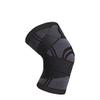 Fay Bless WorthWhile 1PC Sports Kneepad Men Pressurized Elastic Knee Pads Support Fitness Gear Basketball Volleyball Brace Protector (Black,XL)