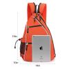 Sucipi Pickleball Bag - Men's -Women's Pickleball Backpack, Adjustable Sling Bag w/Fence Hook/Large Capacity/Safety Pocket-Orange view 2
