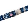 Littlearth NFL Tennessee Titans Pet Premium Collar, Team Color, Small view 3