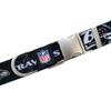 Littlearth NFL Baltimore Ravens Pet Premium Collar, Team Color, Small view 3