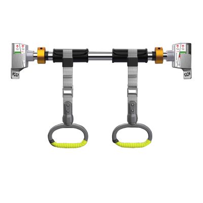 Pull-Up Bars Telescopic Horizontal Bar-Lifting Ring, Safe and Stable Pull-up Fitness Bar, Screwless Installation, 74-95CM, Load 250kg
