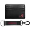 Siskiyou Sports NCAA Alabama Crimson Tide Weekend Wallet & Strap Key Chain, Black, One Size view 1