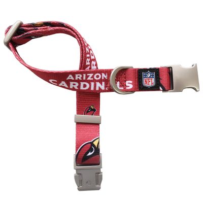 Littlearth NFL Arizona Cardinals Pet Premium Collar, Team Color, Medium