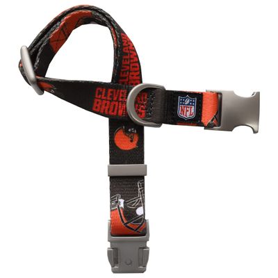 Littlearth NFL Cleveland Browns Pet Premium Collar, Team Color, Small