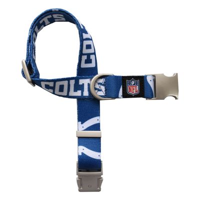 Littlearth NFL Indianapolis Colts Pet Premium Collar, Team Color, Large