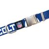 Littlearth NFL Indianapolis Colts Pet Premium Collar, Team Color, Large view 3