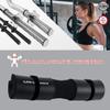 Ultrasport Neck pad, Barbell pad for The Neck, for Painless Weight Training and More Even Weight Distribution, Including Fixing Straps, Black view 4
