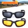 BARMI Outdoor Anti-UV Windproof Travel Cycling Glasses Motorcycle Goggles Eyewear,Perfect Bike Accessories Grey view 2