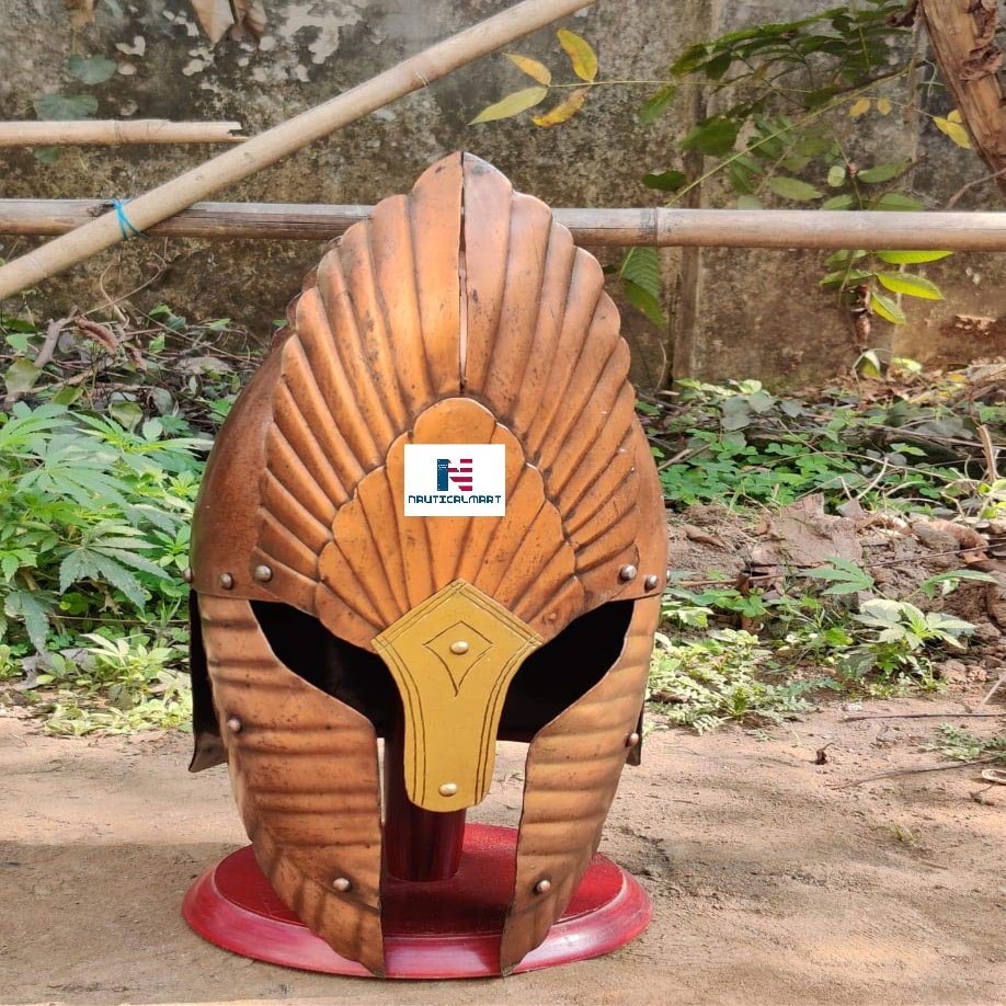 Nautical-Mart King Elendil Armour Helmet Copper